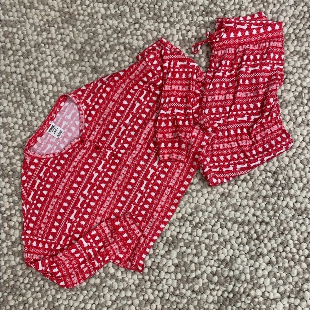 PINK pajama top- NWT